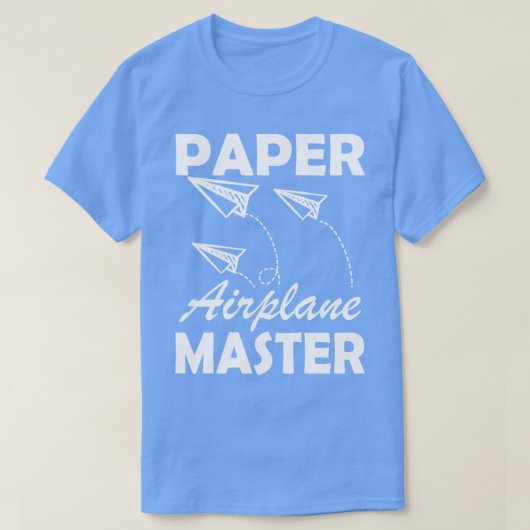 T-shirt Papier avion Master w (Design devant)