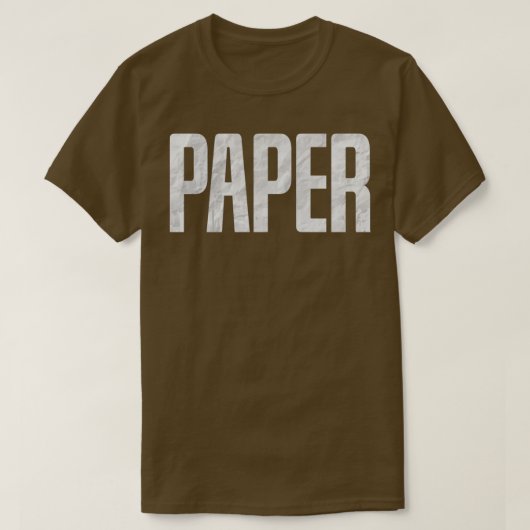 T-shirt Papier cool Écrit Oeuvre d'art Écrasée Look Origam (Design devant)