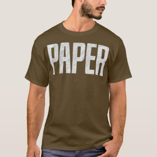 T-shirt Papier cool Écrit Oeuvre d'art Écrasée Look Origam