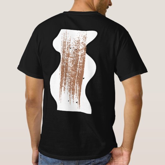 T-shirt Papier de toilette sale (Dos)