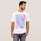T-shirt Papier holographique coloré (Devant entier)
