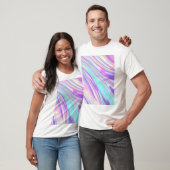 T-shirt Papier holographique coloré (Unisexe)