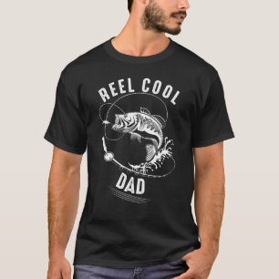 T-shirt Papier Homme Super Papa Pêche Fête des Pères Pêche