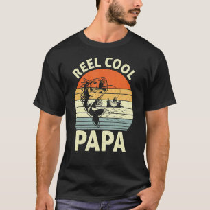 T-shirt Papier Homme Super Papa Pêche Papa Fête des Pères