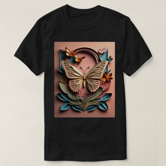 T-shirt Papier Papier Papier (Design devant)