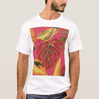 T-shirt Papier peint Art déco doré