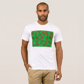 T-shirt Papier peint de homard (Devant entier)