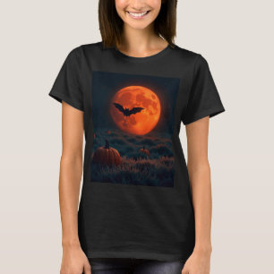 T-shirt Papier peint minimaliste Halloween 🌙