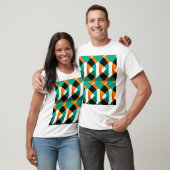 T-shirt Papier peint rétro : Conception Vintage (Unisexe)