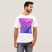 T-shirt Papier pourpre iridescendant (Devant entier)