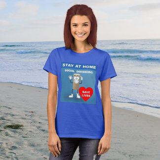 T-shirt Papier toilette vide Sécurité des rouleaux 1er mes