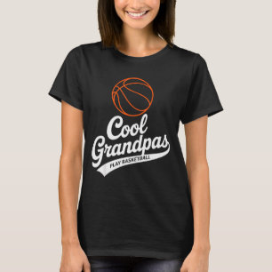 T-shirt Papiers cool jouent au basket-ball Papy Oeuvre d'a