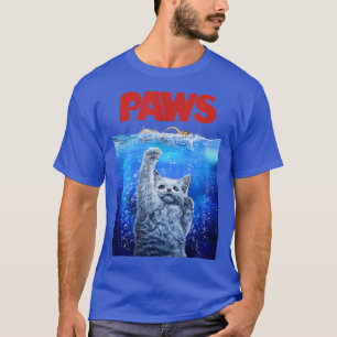 T-shirt Papiers Kitty Chat et les gens Top, Cute Funny Meo