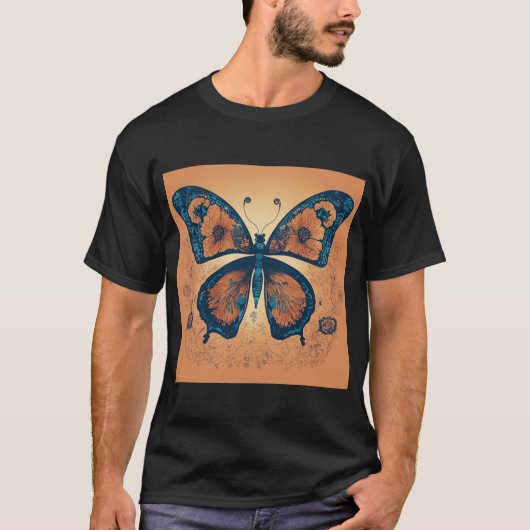 T-shirt papillon (Devant)
