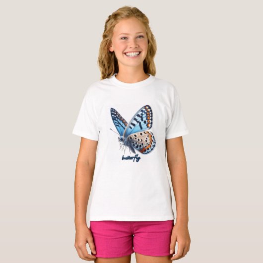 T-shirt Papillon (Devant entier)