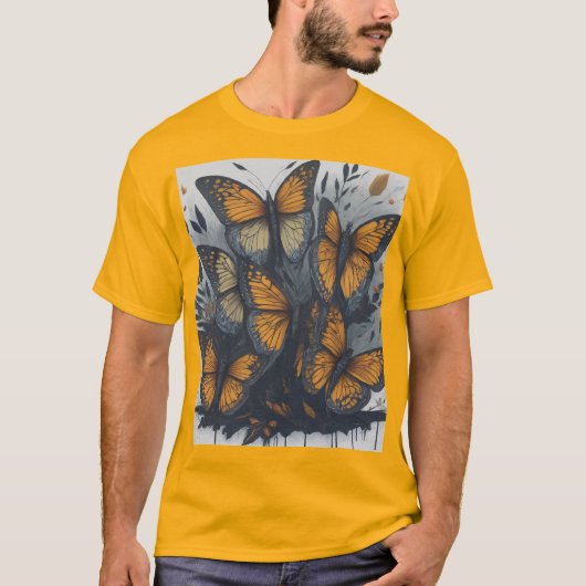 T-shirt papillon (Devant)