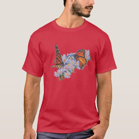 T-shirt papillon3 avec cercle triangle 19 (Devant)