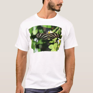 T-shirt Papillon à aile longue Zebra