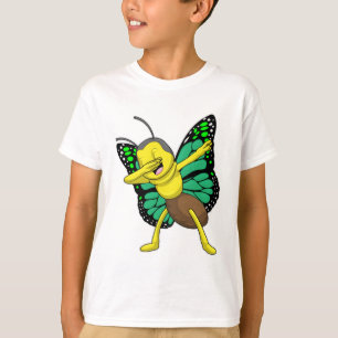 T-shirt Papillon à l'Hip hop Dance Dab