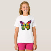 T-SHIRT PAPILLON ABSTRAIT (Devant entier)