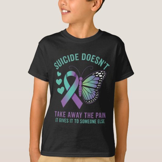 T-shirt Papillon anti-émotionnel (Devant)