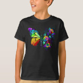 T-shirt Papillon arc-en-ciel (Devant)