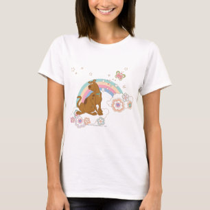 T-shirt Papillon arc-en-ciel Scooby-Doo