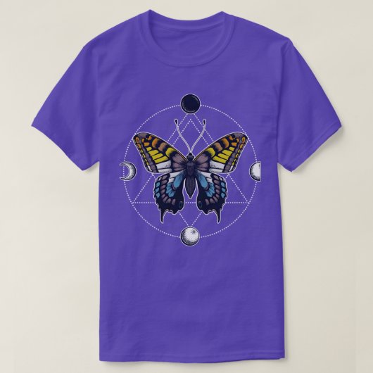 T-shirt Papillon Aroace (Design devant)