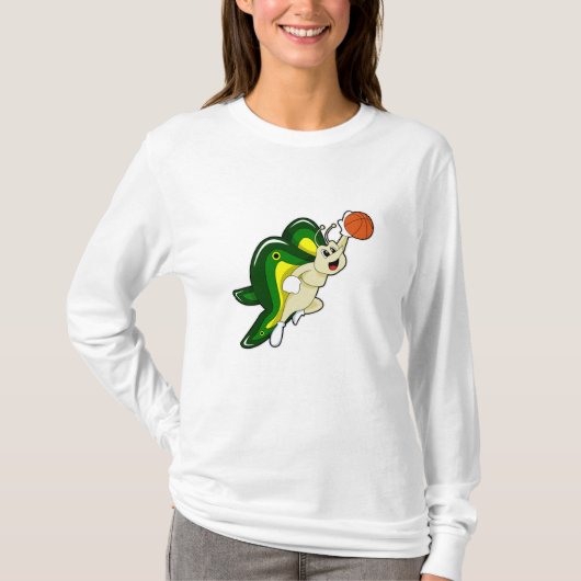 T-shirt Papillon au Basketball Sports (Devant)