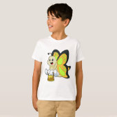 T-shirt Papillon au miel (Devant entier)