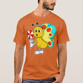 T-shirt Papillon avec bonbon