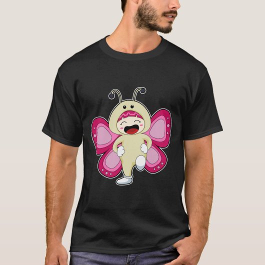 T-shirt Papillon avec costume (Devant)