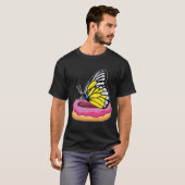T-shirt Papillon avec Donut (Devant entier)