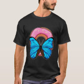 T-shirt Papillon avec Donut (Devant)