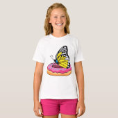 T-shirt Papillon avec Donut (Devant entier)