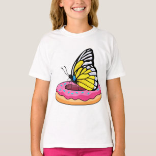 T-shirt Papillon avec Donut
