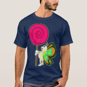 T-shirt Papillon avec Lollipop