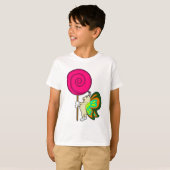 T-shirt Papillon avec Lollipop (Devant entier)