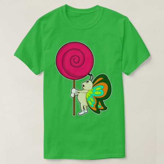 T-shirt Papillon avec Lollipop (Design devant)