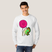 T-shirt Papillon avec Lollipop (Devant entier)