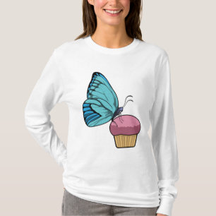 T-shirt Papillon avec muffin