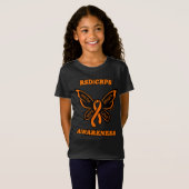 T-Shirt Papillon/Awareness...RSD/CRPS (Devant entier)