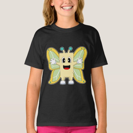 T-shirt Papillon Beurre (Devant)