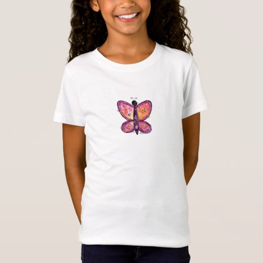 T-Shirt Papillon blanc (Devant)