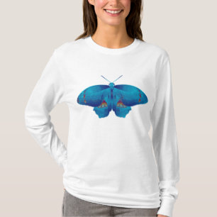 T-shirt Papillon bleu