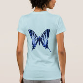 T-shirt papillon bleu (Dos)