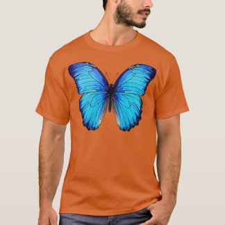 T-shirt Papillon bleu Morpho