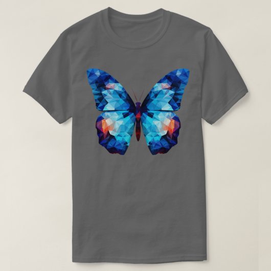 T-shirt Papillon bleu Morpho 16 (Design devant)