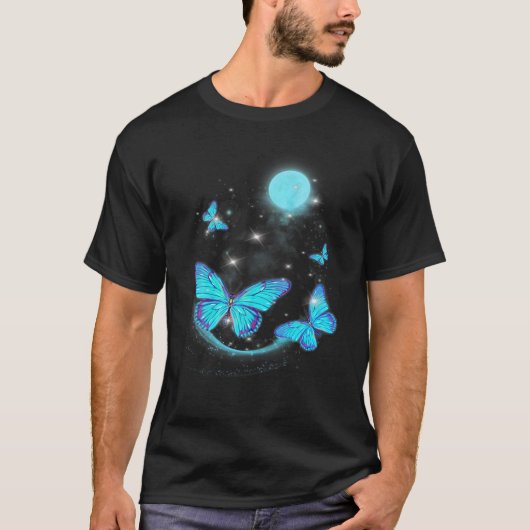 T-shirt Papillon Bluemoon Beau (Devant)