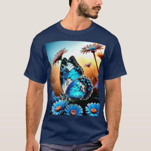 T-shirt Papillon brillant